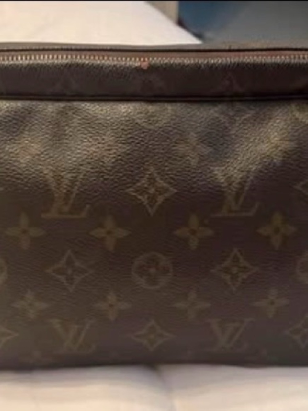 Louis Vuitton Monogram Canvas Toiletry Pouch - Brown